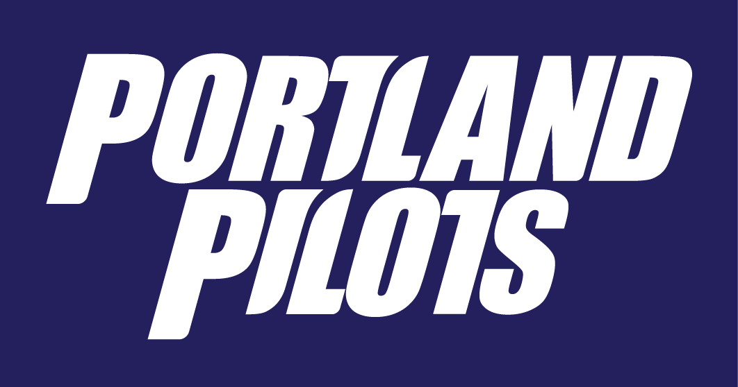 Portland Pilots 2006-Pres Wordmark Logo v4 diy iron on heat transfer